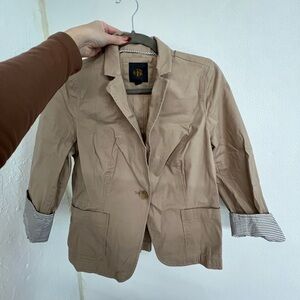 Classic Tan Women's Blazer